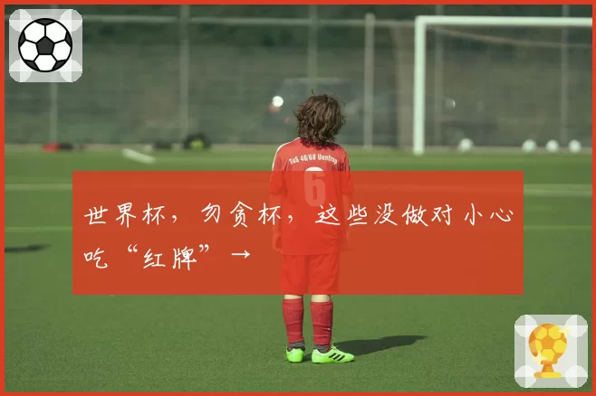 世界杯,勿贪杯,这些没做对小心吃“红牌”→